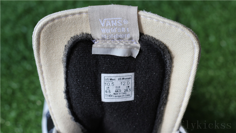 Vans Off The World Black White